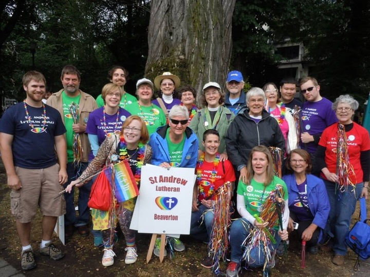 St Andrew Parade Contingent T-Shirt Photo