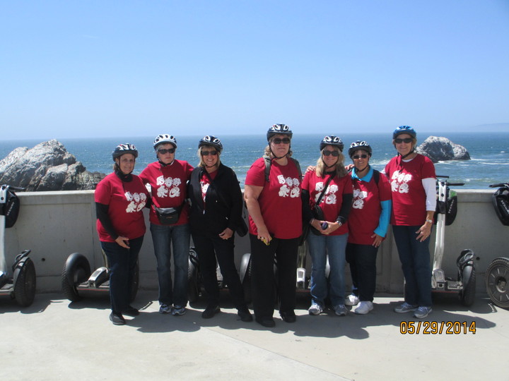 Riding Segways In San Francisco T-Shirt Photo