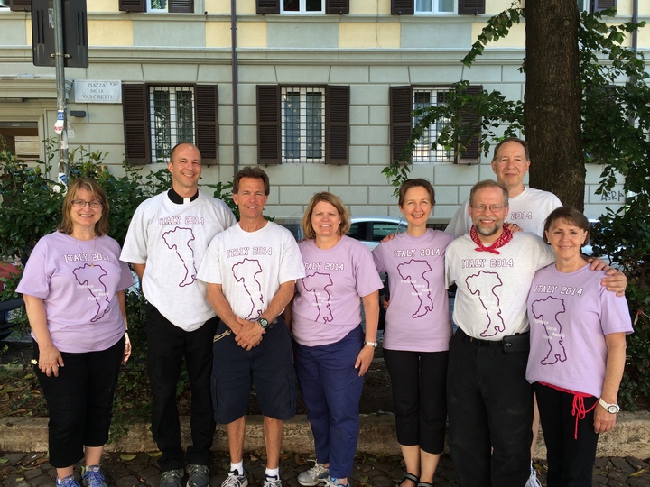 Holy Family High School Italy 2014 Chaperones T-Shirt Photo