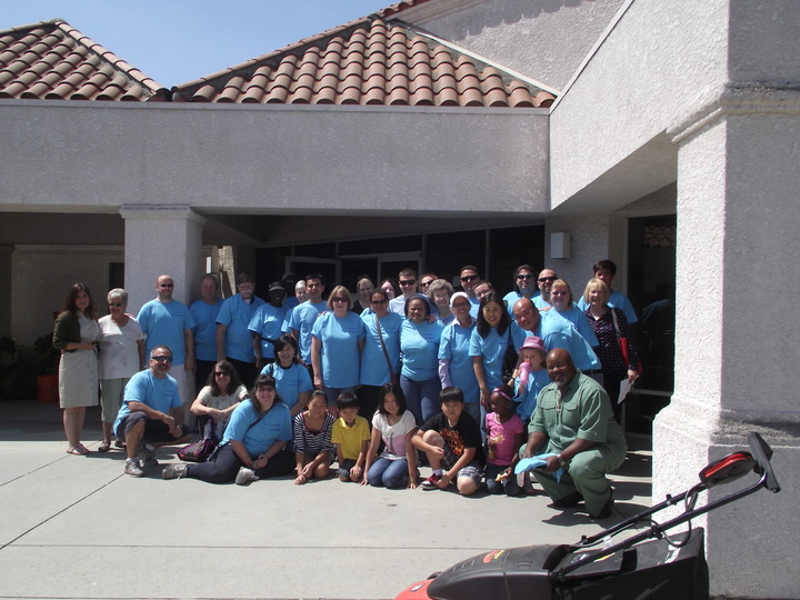 Serving The Community In Our Custom Tees! T-Shirt Photo