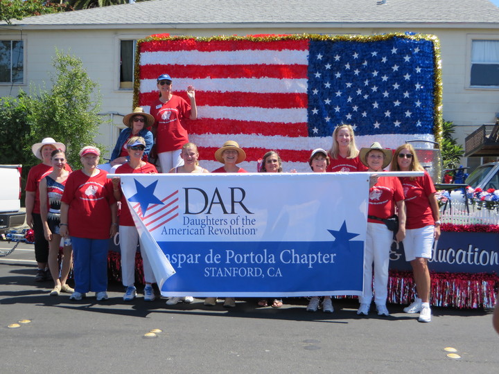 Redwood City 4th Of July Parade, Dar  T-Shirt Photo
