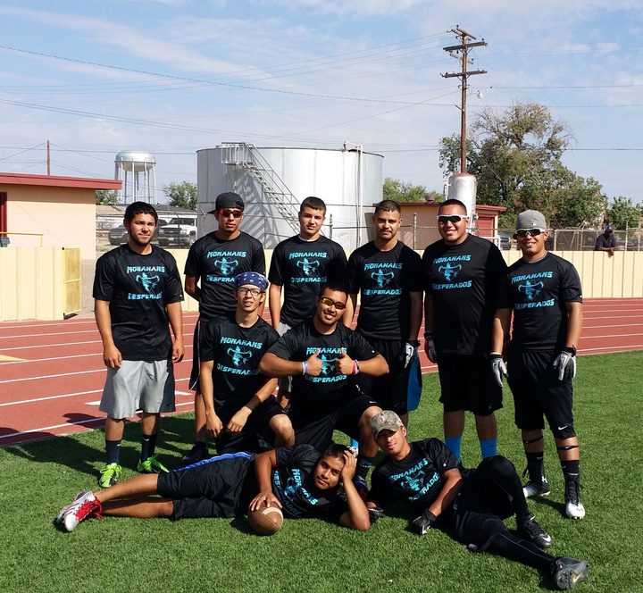 Texas Flag Football  T-Shirt Photo