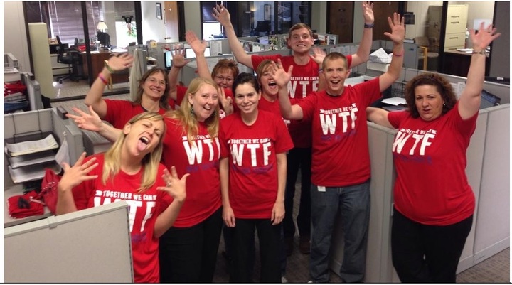 Together We Can   Win The Fight T-Shirt Photo