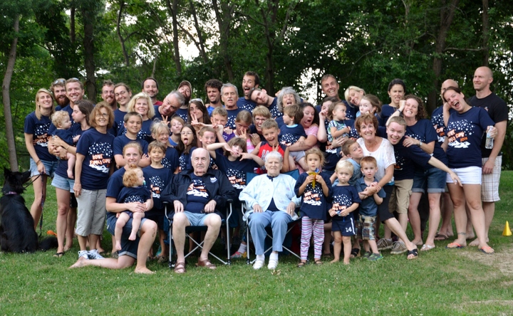 Fun With Four Generations  T-Shirt Photo