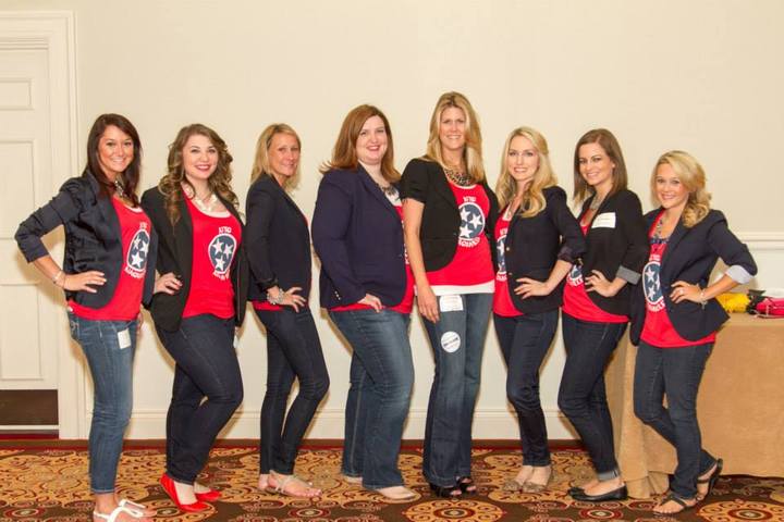 Nts Gals At The Gnaa Trade Show 2014 T-Shirt Photo