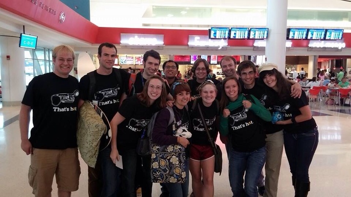 Nuclear Chemistry Summer School Says Goodbye T-Shirt Photo
