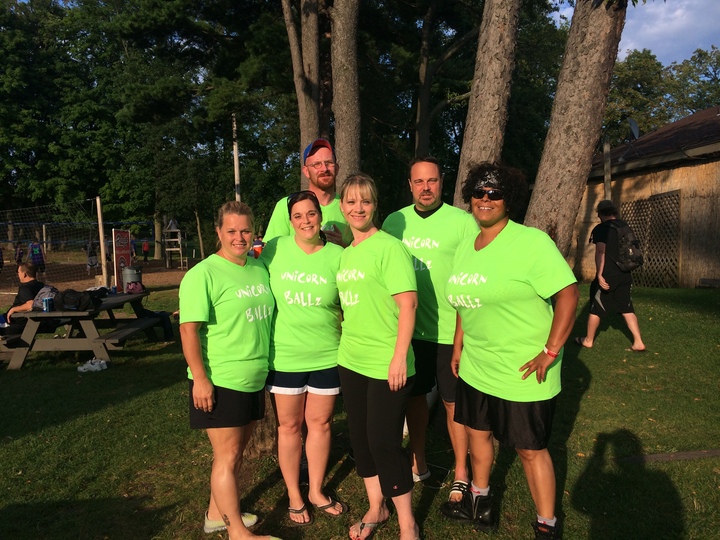 Getting Our Volleyball Game On! T-Shirt Photo