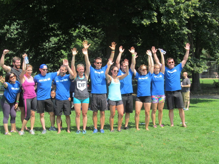 Run For Rob   5 Minute Burpee Challenge T-Shirt Photo