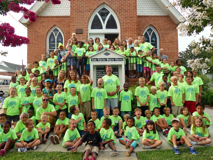Mega Sports Camp Cape Charles Baptist T-Shirt Photo