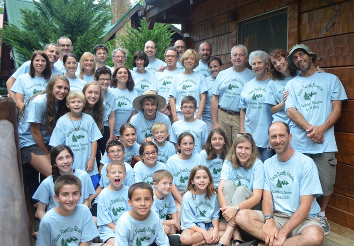 The Blum Family Reunion T-Shirt Photo