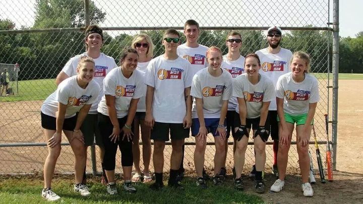 Kittenball Team For A Good Cause!  T-Shirt Photo