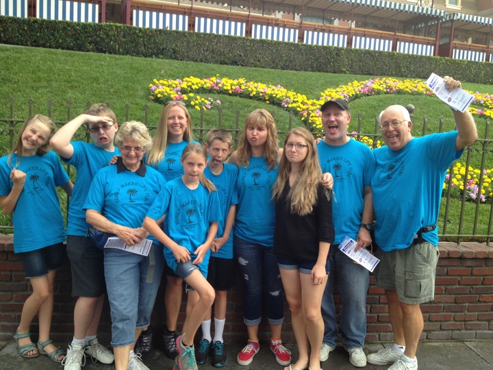 Devine Family Gets Goofy! T-Shirt Photo