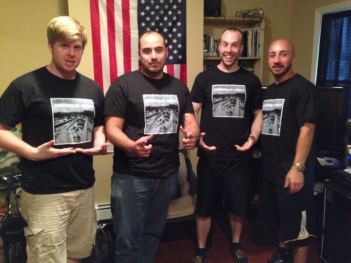 Midnight High Repping Our New Merch! T-Shirt Photo