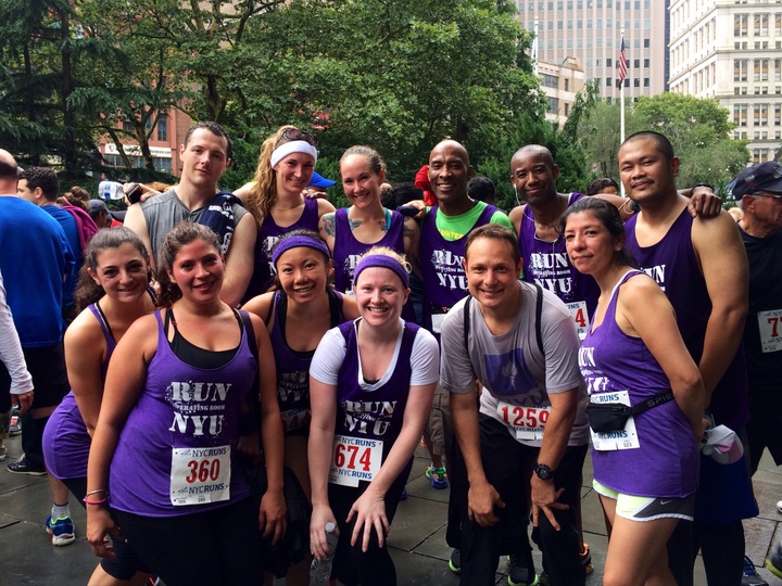 Nyu Or Running Team T-Shirt Photo