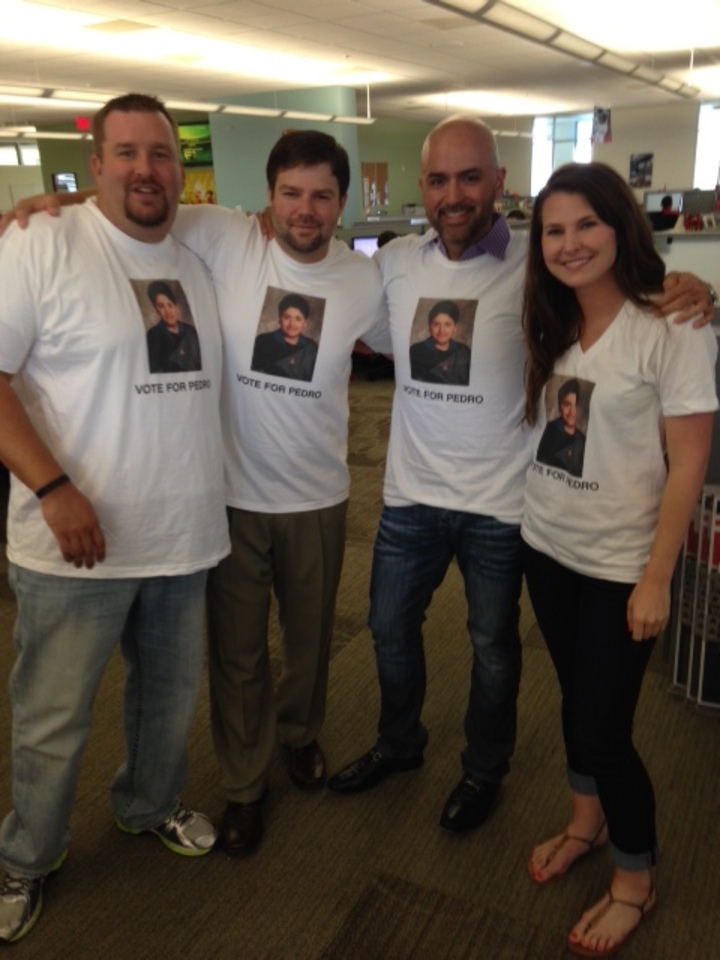 The Unofficial Uniform Of Pedro's Healthcare West Team @ Mc Afee T-Shirt Photo