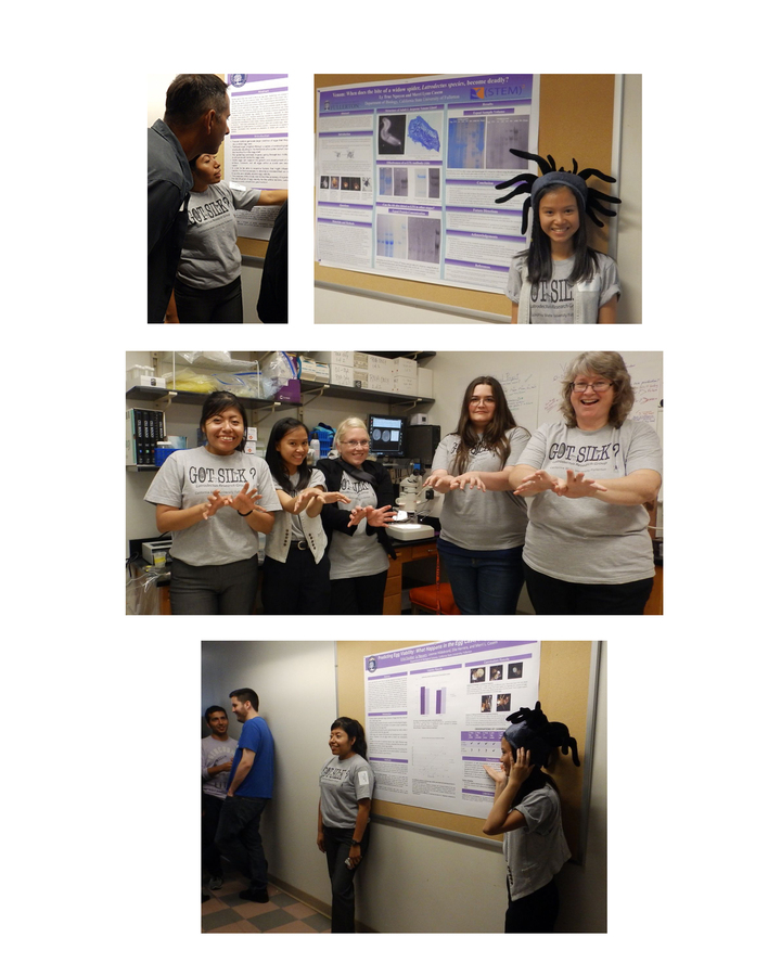 The Spider Lab At Cal State Fullerton Has Got Silk! T-Shirt Photo