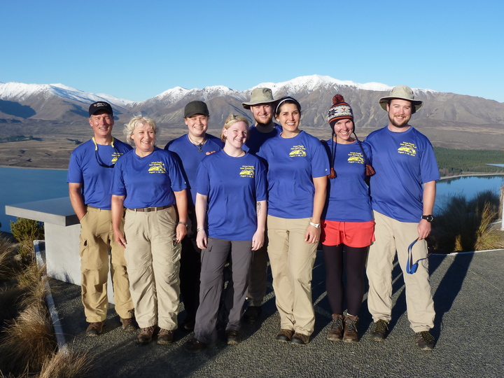 Privon Family In New Zealand T-Shirt Photo