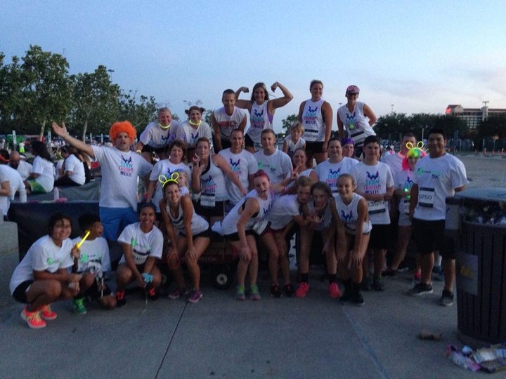 Team Crossfit Willis Foam Glow Runners T-Shirt Photo