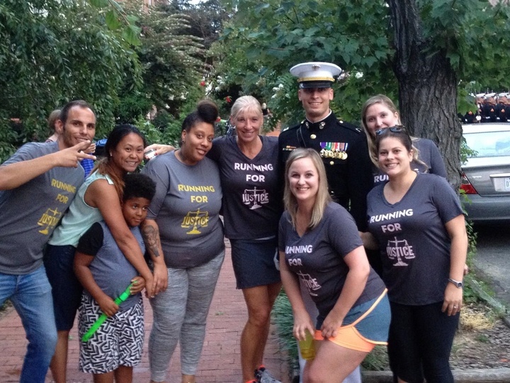 Running For Justice T-Shirt Photo