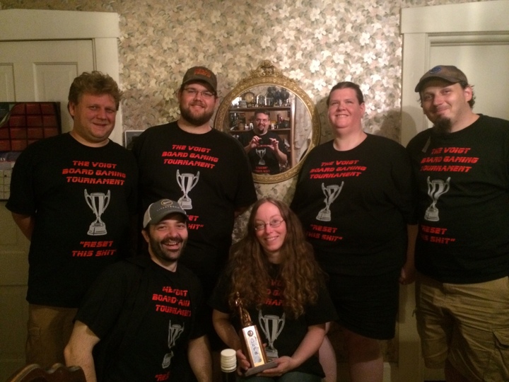 The Voigt Board Gaming Weekend T-Shirt Photo