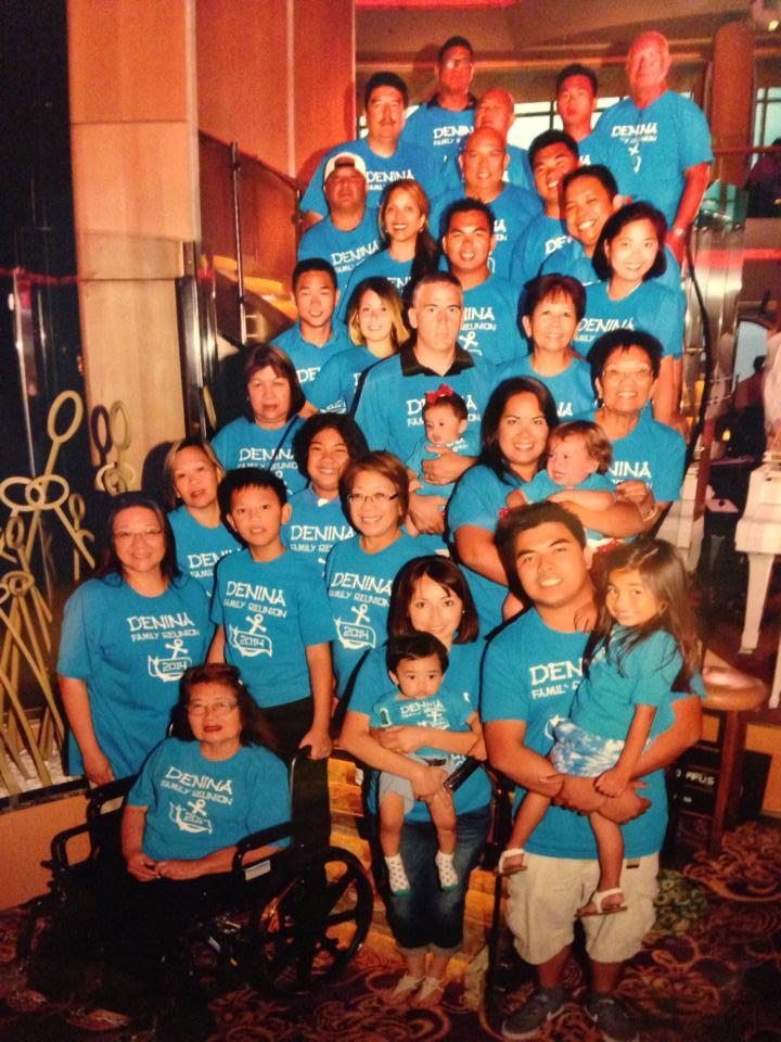 Denina Family Reunion 2014 T-Shirt Photo