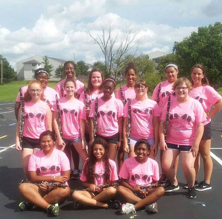 Tates Creek Marching Band Clarinets! T-Shirt Photo
