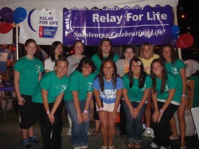 Lambda Kappa Sigma At The Acp Relay For Life T-Shirt Photo