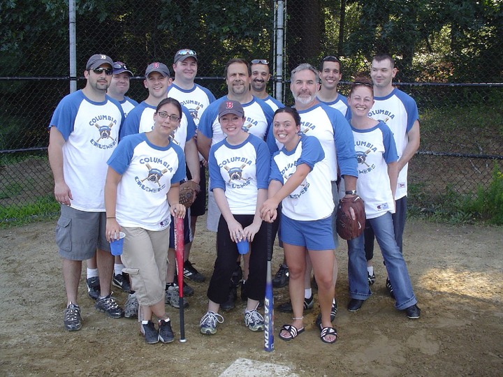 Columbia Crushers Softball Team T-Shirt Photo