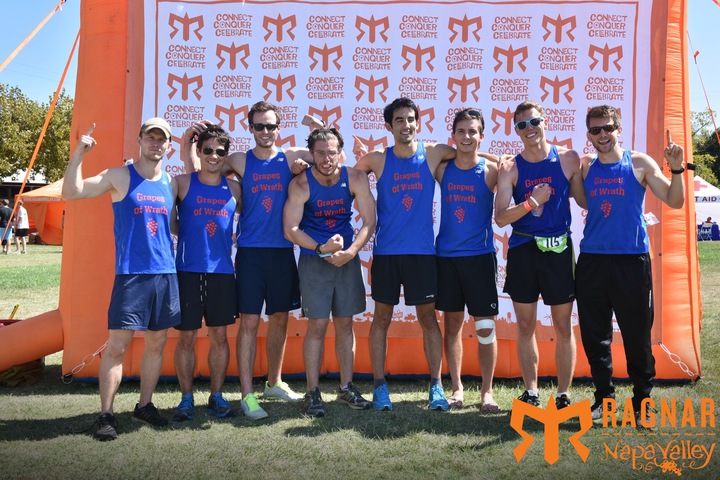 Grapes Of Wrath Winning The Napa Ragnar Relay T-Shirt Photo