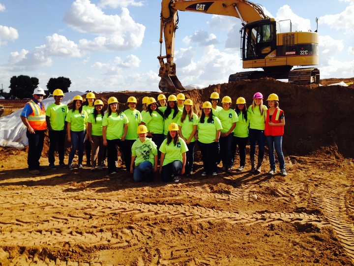 Clovis High Women In Construction T-Shirt Photo