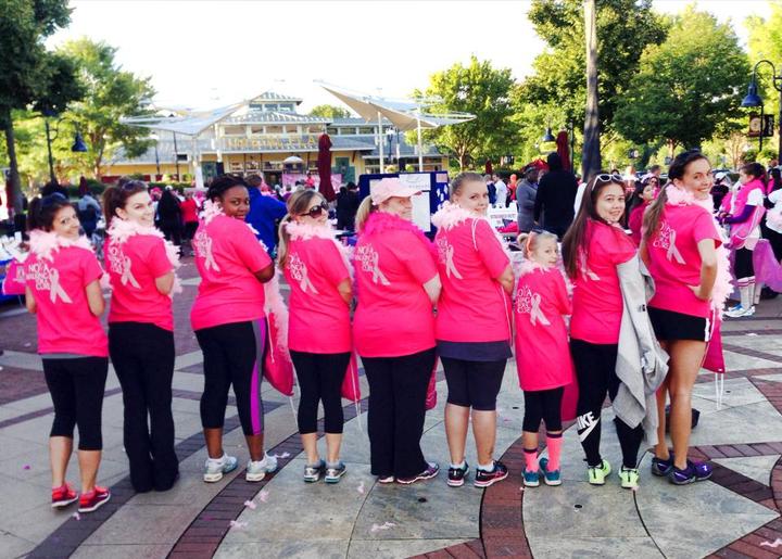 Nova Employees Supporting Breast Cancer! T-Shirt Photo