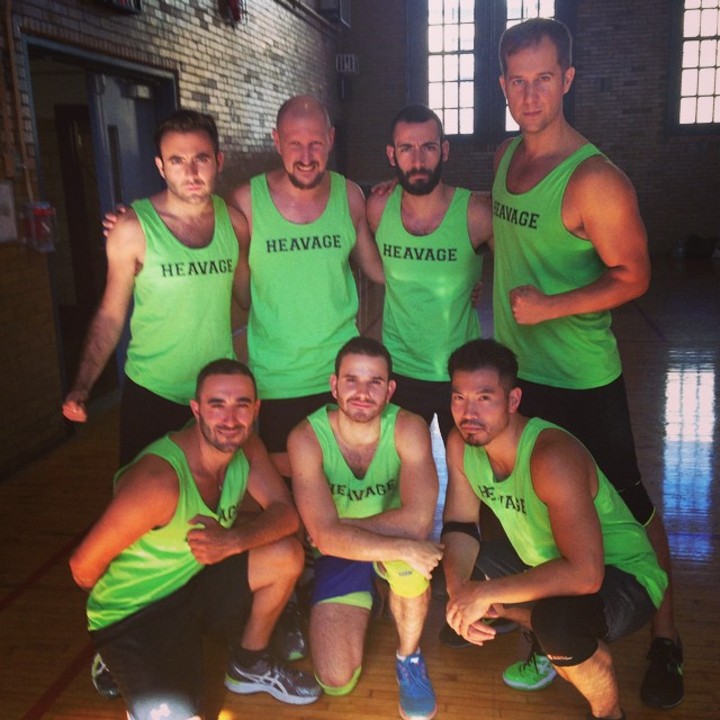 Team Heavage On Game Day. T-Shirt Photo