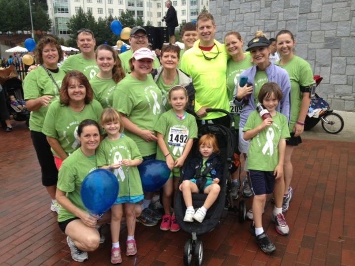 4th Annual 5 K To Raise Money For Cancer Research T-Shirt Photo