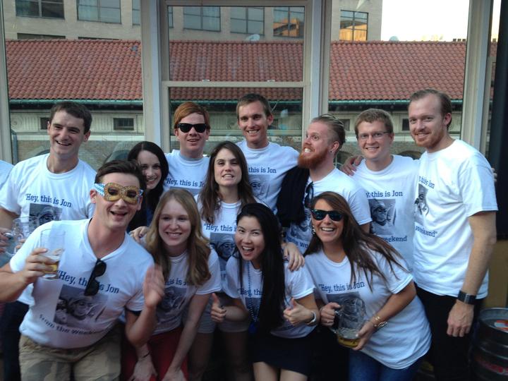 Weekend Jon's 30th Birthday Bar Crawl T-Shirt Photo
