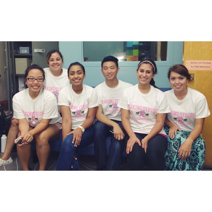 Making Strides For Breast Cancer  T-Shirt Photo