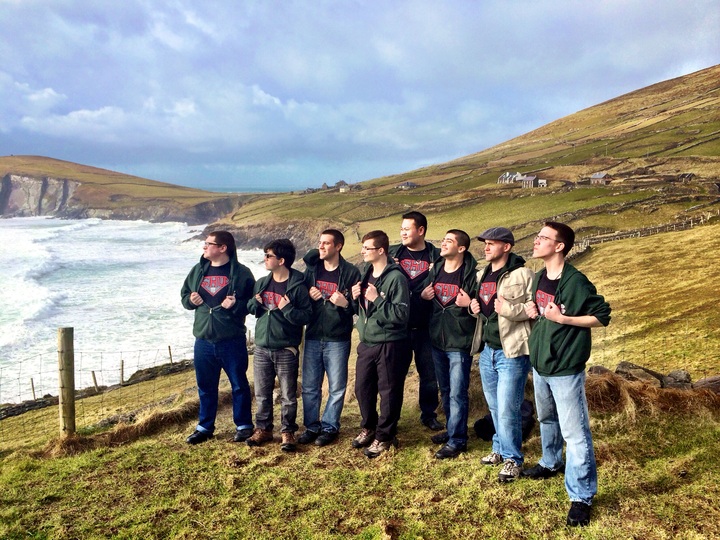 Sh Upermen In Ireland T-Shirt Photo