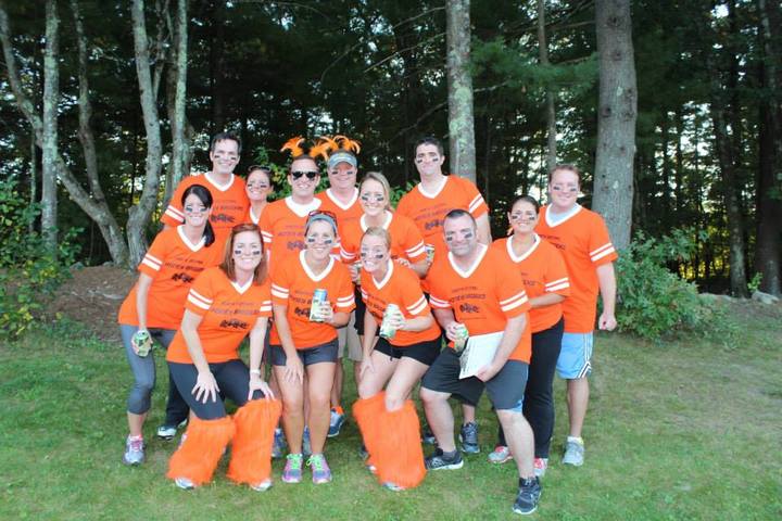 Honey Badger Kickball Team Photo T-Shirt Photo