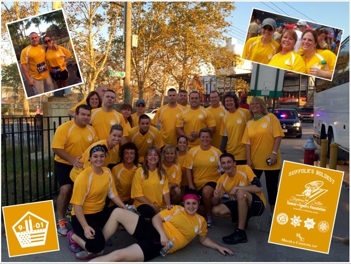 Suffolk's Boldest   Tunnel To Tower Team T-Shirt Photo