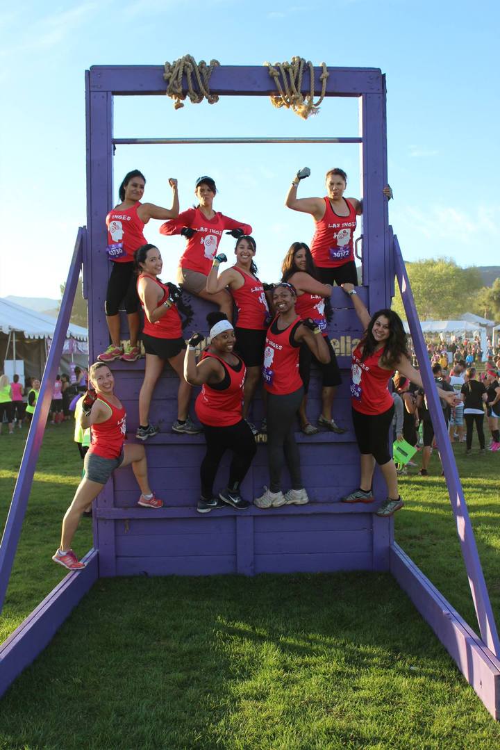 Las Inges   Mudderella 2014 T-Shirt Photo