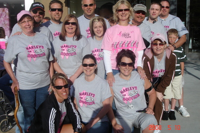 Team Harleys For Hooters T-Shirt Photo