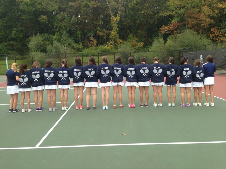 Byram Hills Girls Varsity Tennis  T-Shirt Photo