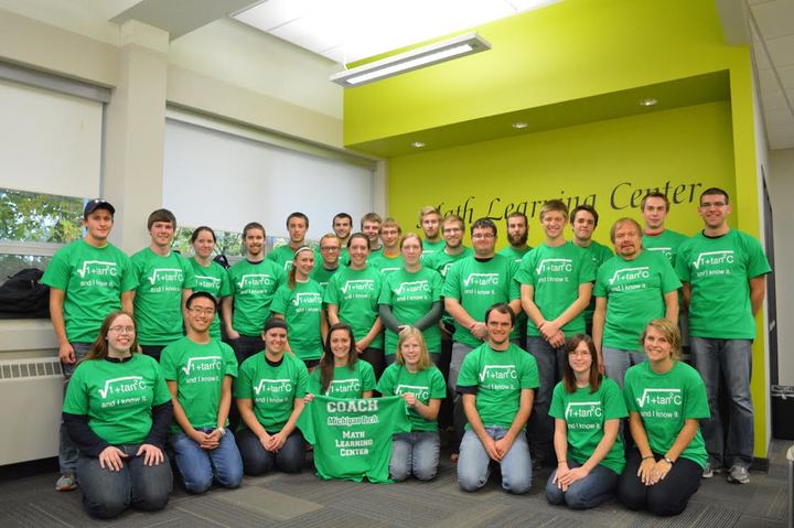 Michigan Tech Math Learning Center T-Shirt Photo