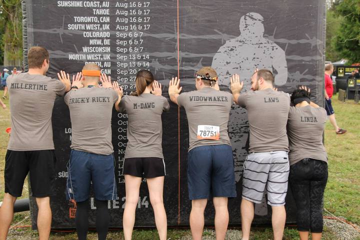 Tough Mudder Group Shot T-Shirt Photo
