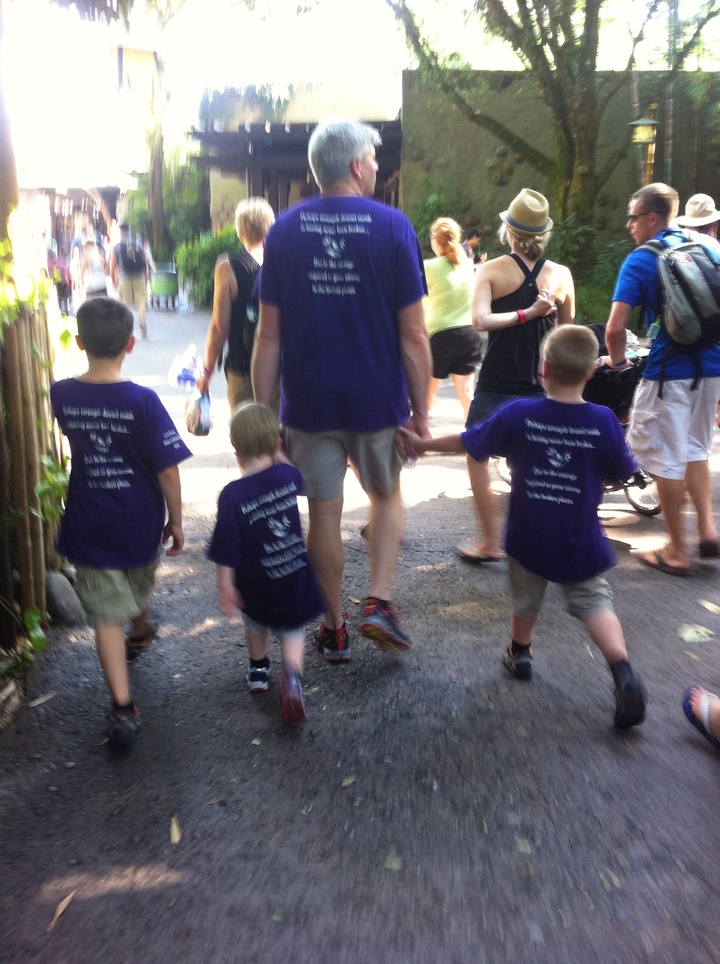 Make A Wish Family T-Shirt Photo