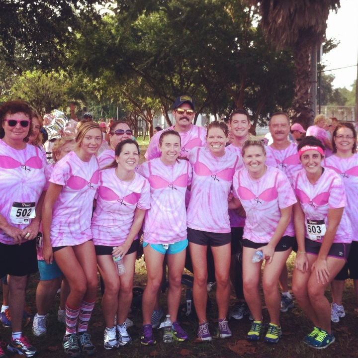 Team Anchor For Breast Cancer Awareness  T-Shirt Photo