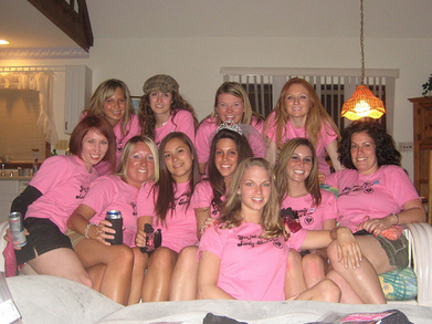 Ashley's Bachelorette Weekend T-Shirt Photo