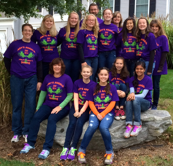 Aby's Angels   Jdrf 2014 T-Shirt Photo