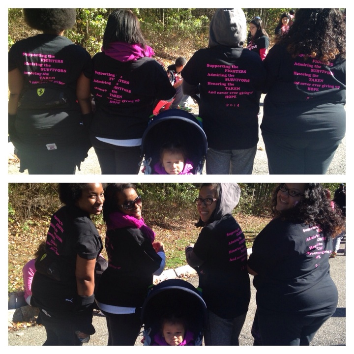 Team Mommie Wants Cancer To Be Behind Us T-Shirt Photo