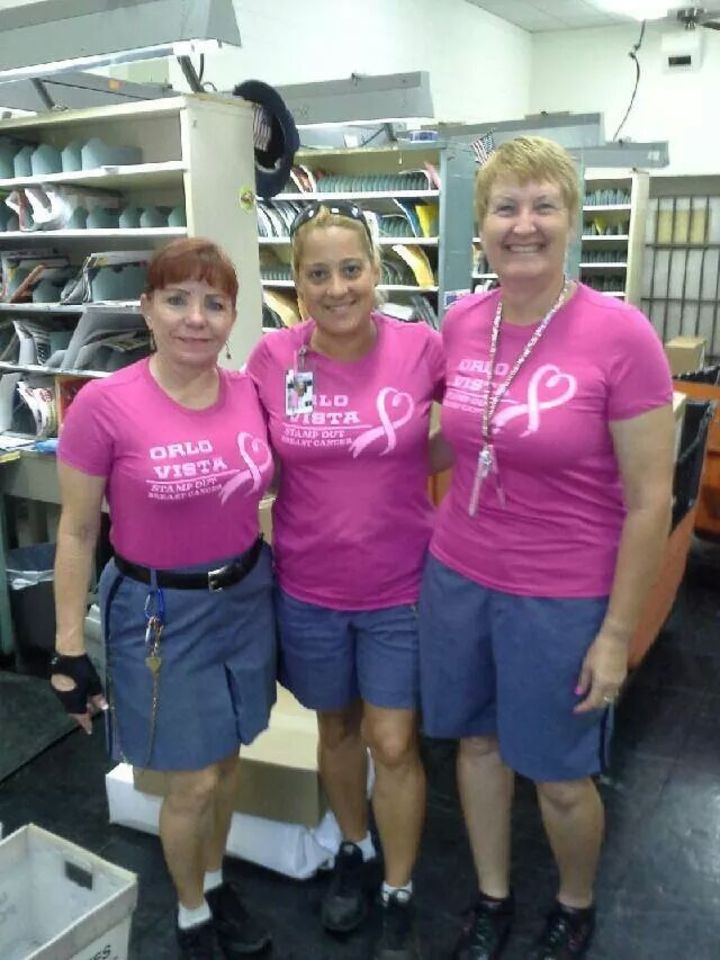 Stamp Out Breast Cancer T-Shirt Photo