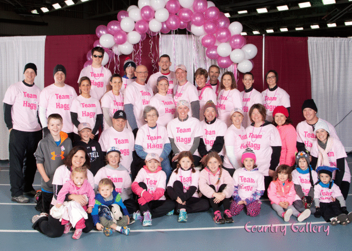 Making Strides With Team Hagy T-Shirt Photo